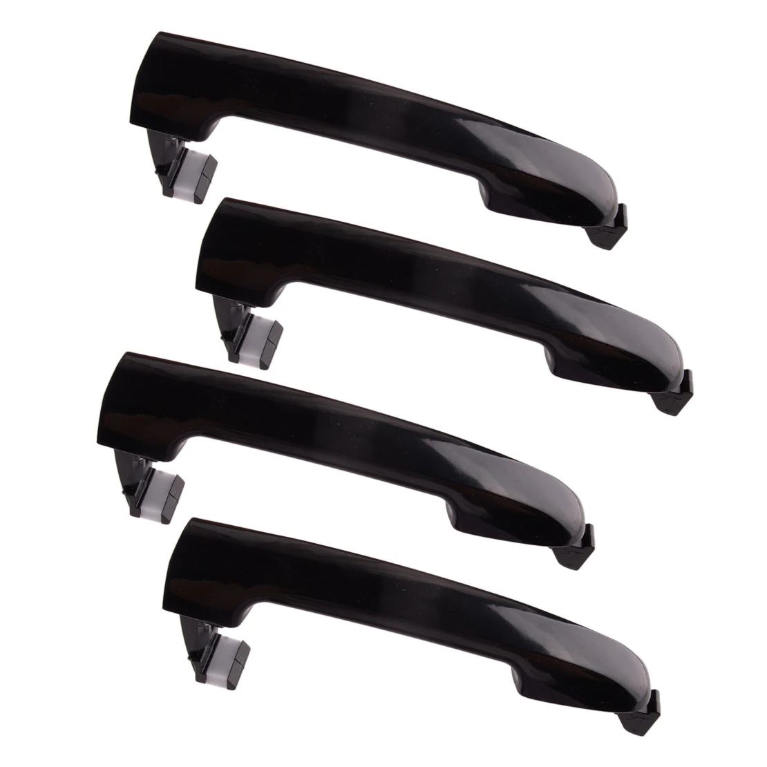 4 шт., черная внешняя передняя задняя левая и правая дверная ручка 826513K000, подходит для Hyundai Sonata 2005 2006 2007 2008 2009 2010 4 шт., черная внешняя передняя задняя левая и правая дверная ручка 826513K000, подходит для Hyundai Sonata 2005 2006 2007 2008 2009 2010