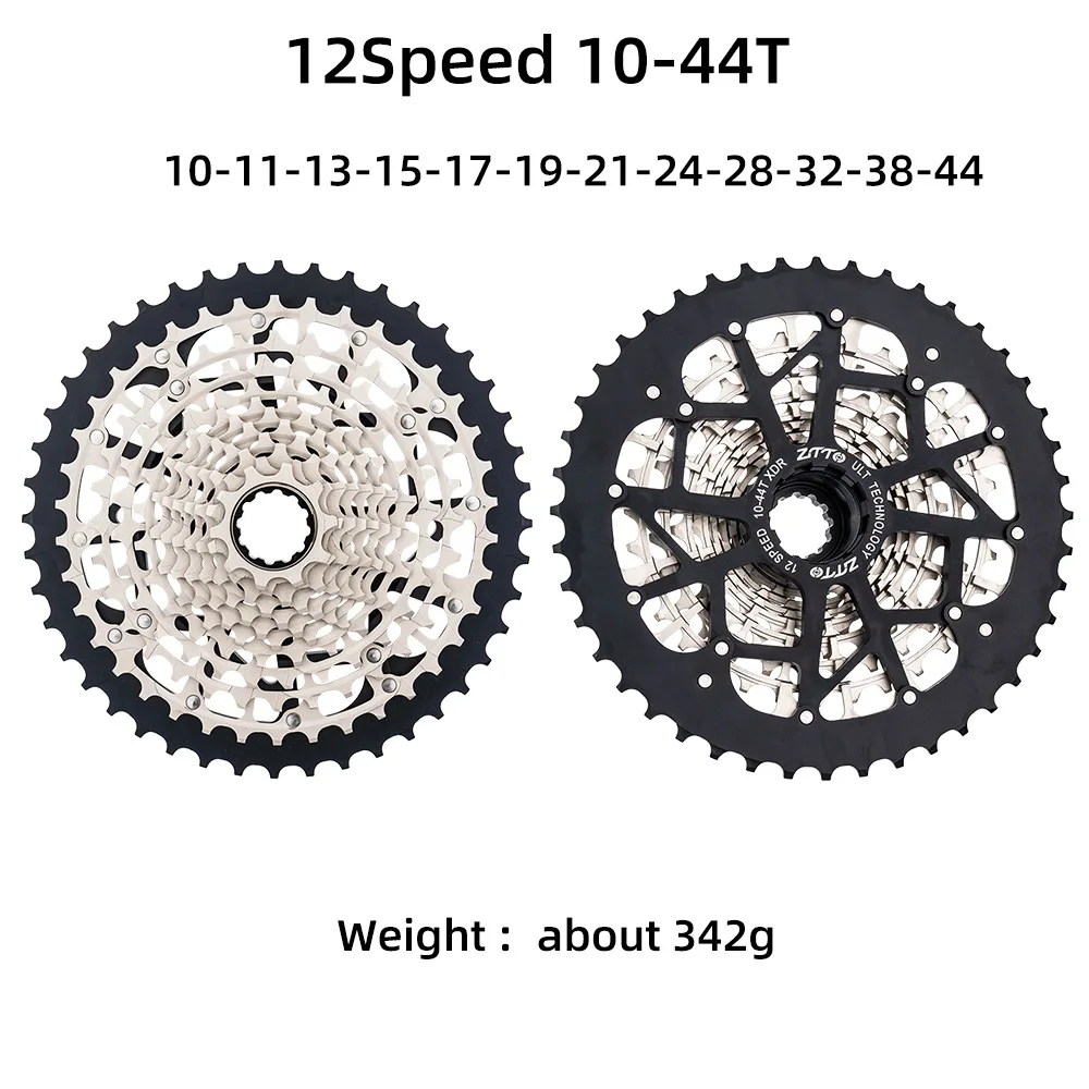 ZTTO-Road Gravel Bike Cassette, 12 Speed, 10-28T, 10-33T, 10-36T, 10-44T, Compatible for Sram 12 s, RED ETAP AXS