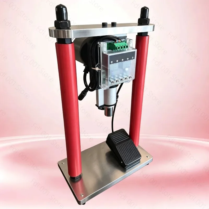DIY four-column electric silent press 220V desktop hydraulic press can press lead bearings