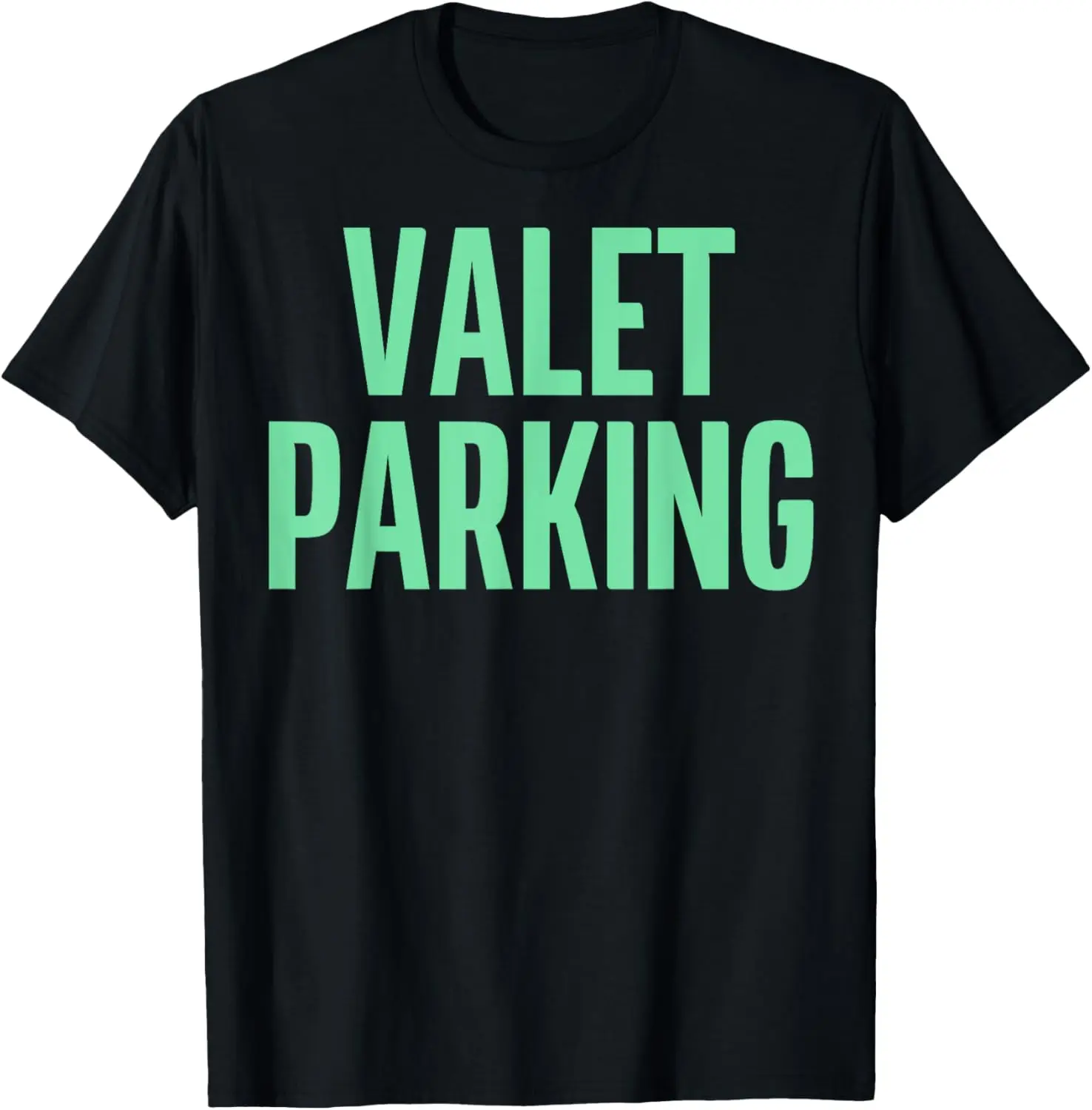 Valet Parking Staff Uniform Parking Attendant Event Employee T-Shirt