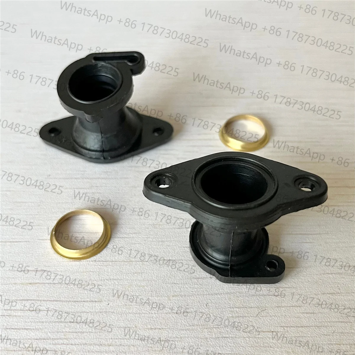 2 sets Intake Pipe Air Hose Mainfold Fit G2500 Chinese Type 25cc 2500 2600 Top Handle Pruner Chain Saw