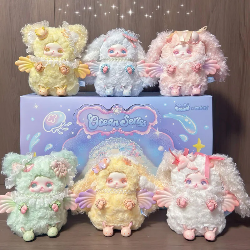 

Loloan Ocean Series Vinyl Plush Blind Box Kawaii Sea Animal Anime Doll Surprise Home Decor Toy Gift Cute Mystery Bag