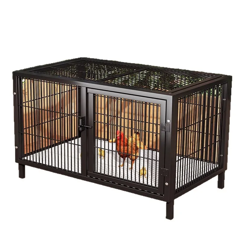 Automatic manure cleaning chick cage household duck cage rutin chicken duck pet special wire indoor and outdoor