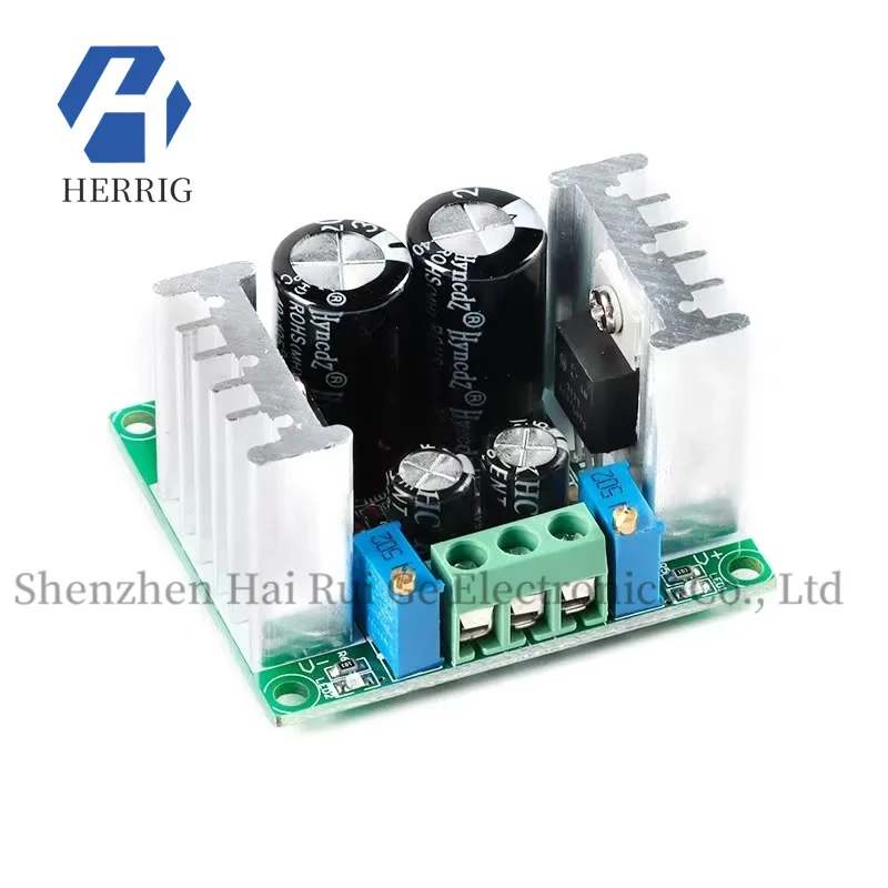 

Adjustable front-stage positive and negative rectification and filtering board voltage regulator positive and negative LM317-337