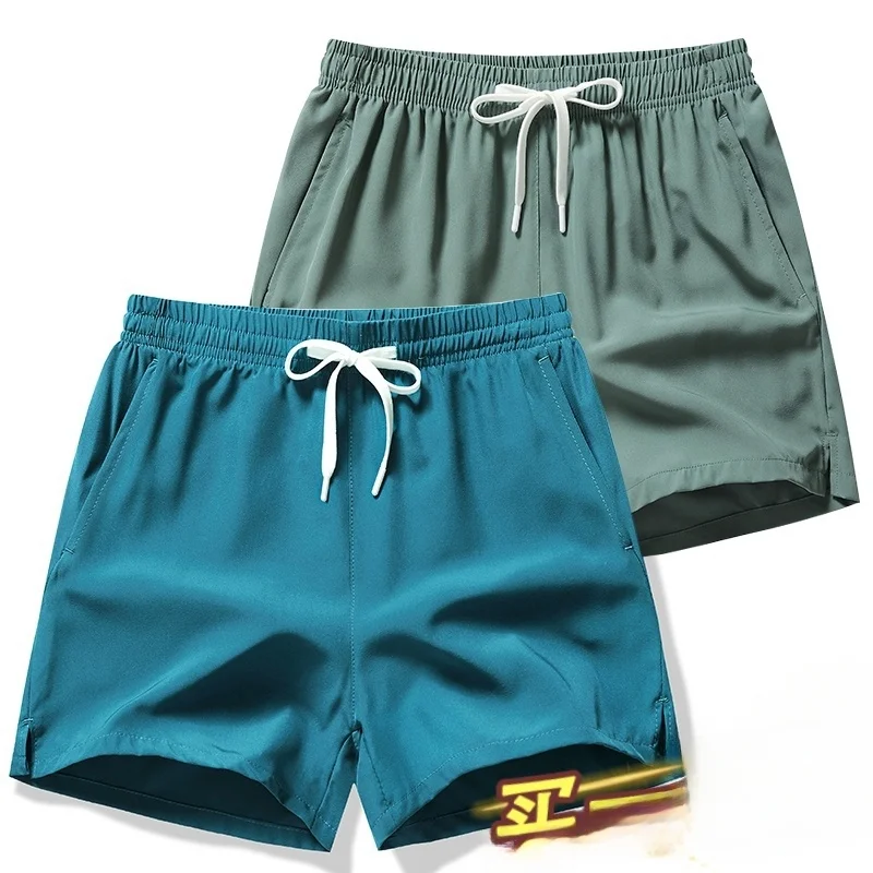 

Свободные мужские брюки из ледяного шелка для бега Fitn orts, пляжные спортивные брюки Qui Dry, легкие летние повседневные брюки, молодежные активные брюки