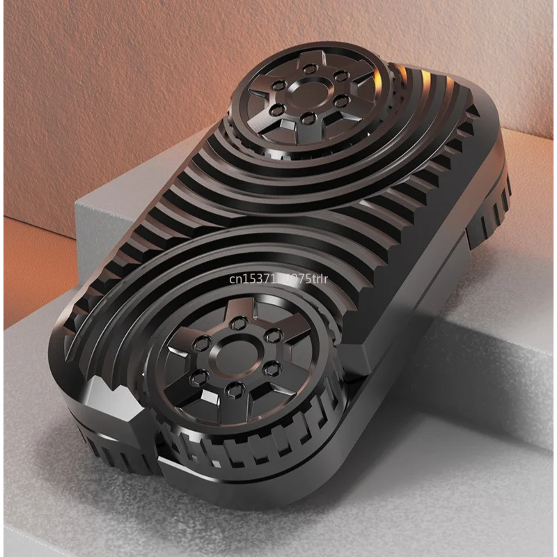 Rueda EDC Push Slider Tarjeta de póker Metal dedo Gyro escritorio Fidget juguetes TDAH alivio de la ansiedad juegos de descompresión para adultos regalos