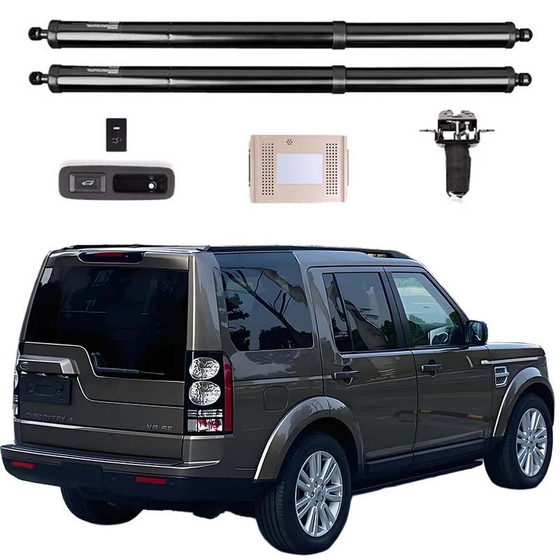 

Для Land Rover Discovery 4, умная задняя дверь с электроприводом, электрическая задняя дверь, автоматический багажник с дистанционным управлением, громкая связь, удар опционально