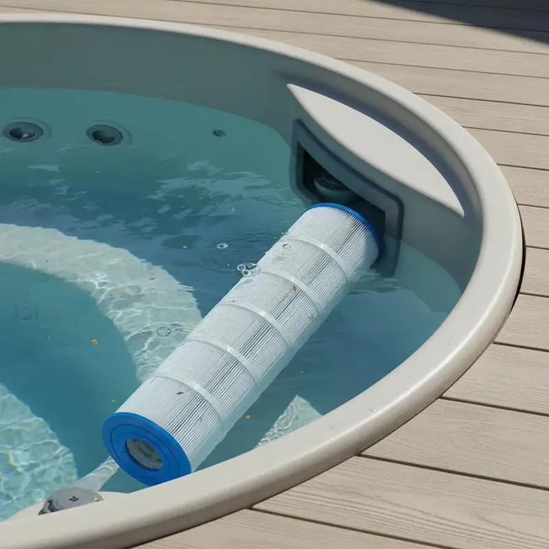 Filtration Element 175 Sq. Ft For Swimming Pool Spa Hot Tub, Pleatco PA175 Hayward C1750 Compatible Trilobal Pleated Fabric High Capacity Purifier