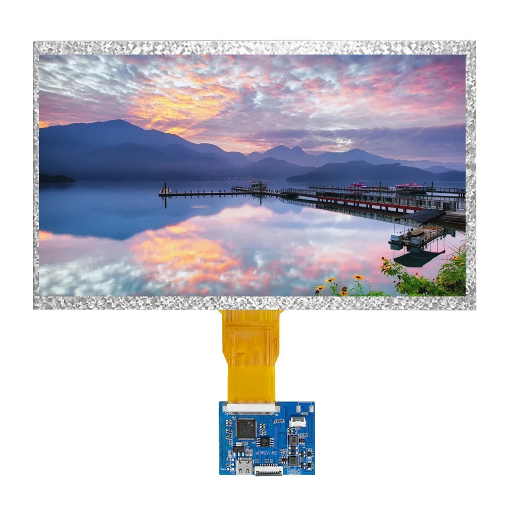 

500 luminance TFT Display Modules 1024*600 IPS Full View Angle 7 Inch 10.1 Inch Capacitive Touch Screen