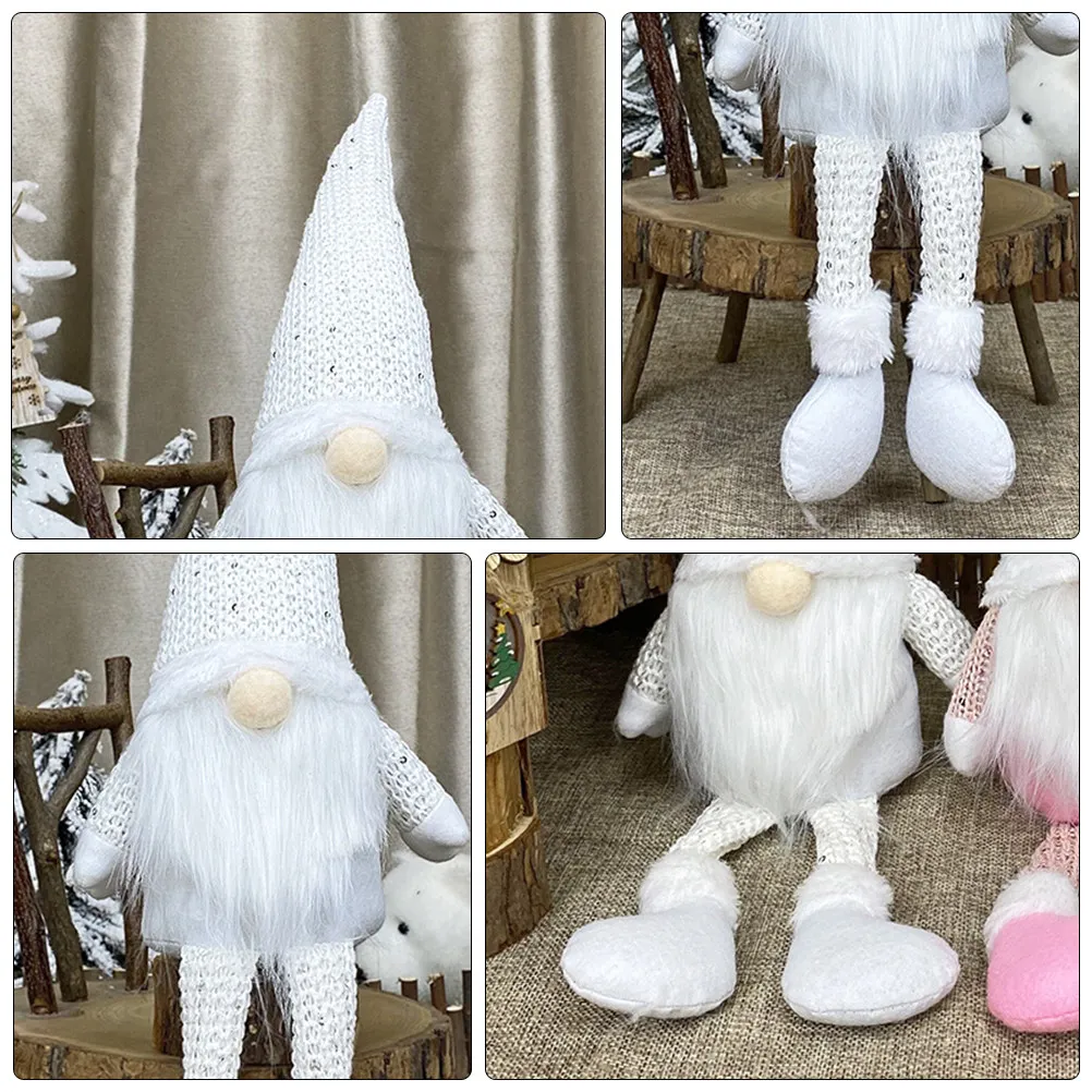 

Christmas Faceless Old Man Decoration Premium Material for Home Living Room Party Christmas Themed Gnome Ornament