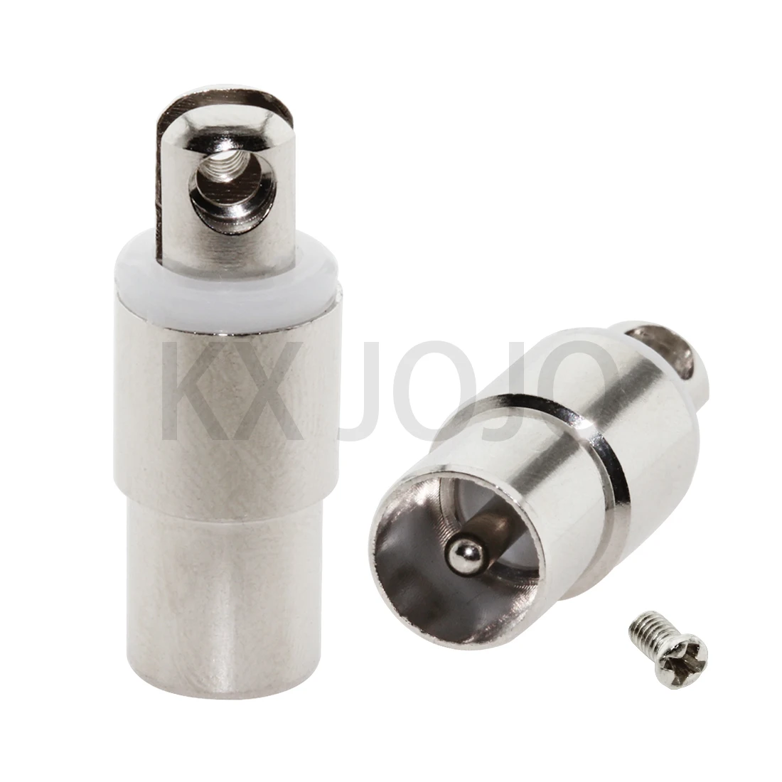 RF Coax Connector SMA Male BNC/TV/F/Universal Head Plug Connector with Screw for Replacement Telescopic Antenna Aerial Control