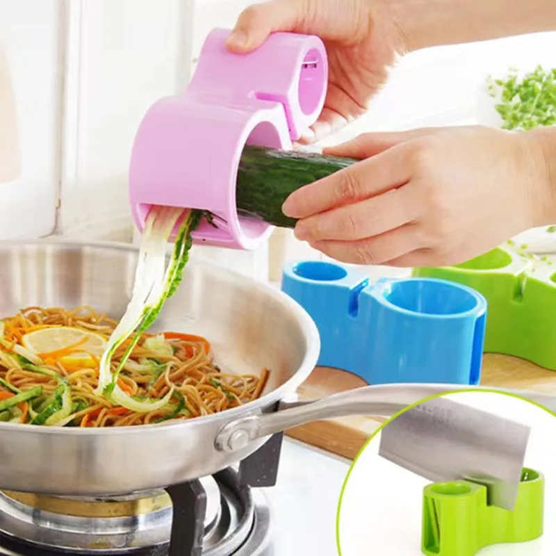 Multifunctional kitchen tool vegetable and fruit spiral shredder peeler manual potato carrot rotary grater with sharpening stone