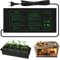 Lerway-almofadas do aquecimento para plantas, 21w, 220v, almofadas de aquecimento internas da temperatura para o seedling, estufa, réptil, animal de estimação do anfíbio