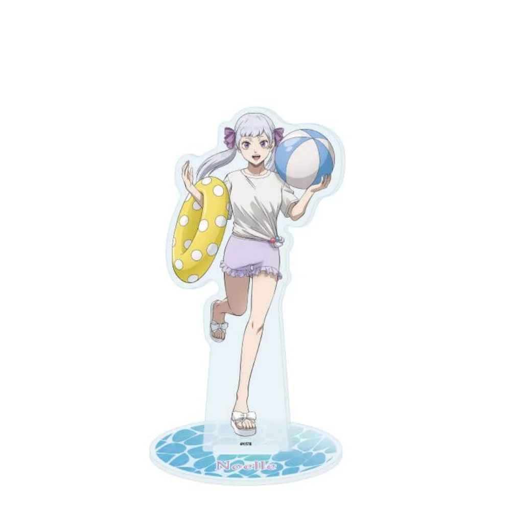 Anime Black Clover New Arrival 5cm HD Acrylic Stand Asta Yuno Noelle Desktop Decor Carnival Gift Collectible keychain