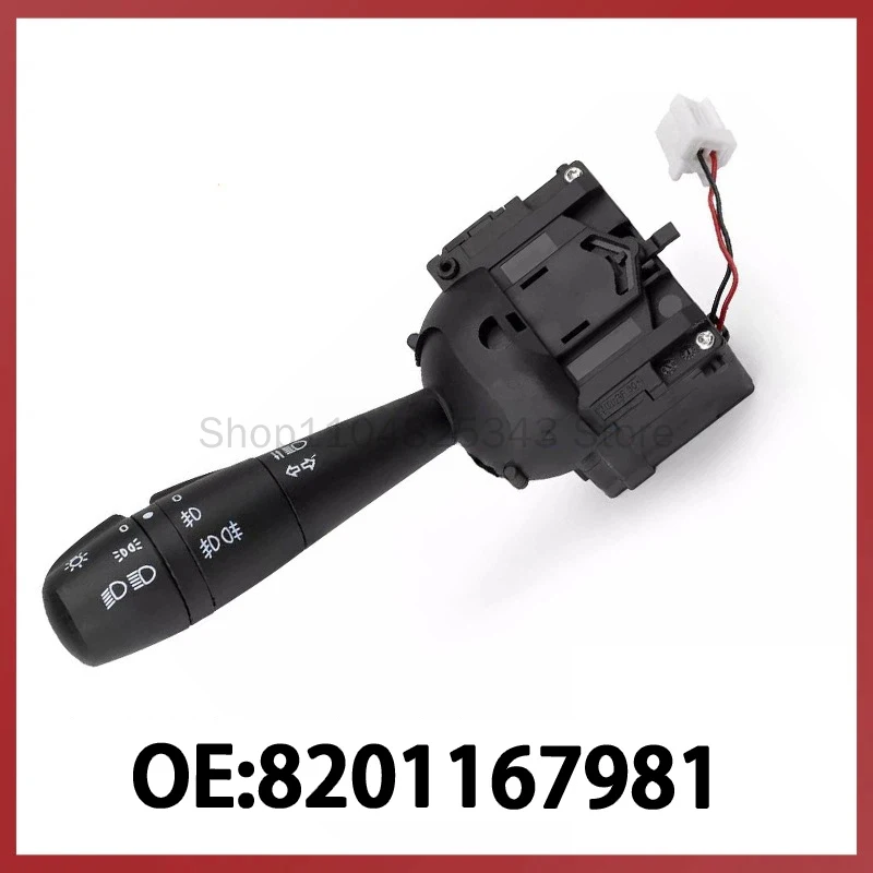 8201167981 For Renault Dacia Logan Car Turn Indicator Light Switch Headlight Switch