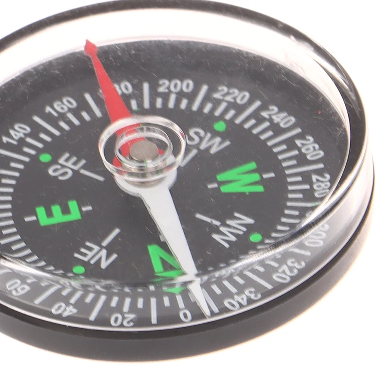 35mm 40mm Pocket Compass Essential Outdoor Activities Handheld Compass ABS Camping Pocket Compass Portable Navigation