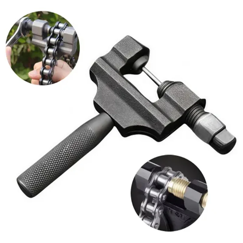 Motorcycle Chain Breaker Riveting Tool DID Style Heavy Duty Motorcycle Bike Chain Breaker Splitter & Link Riveter Tool Repair