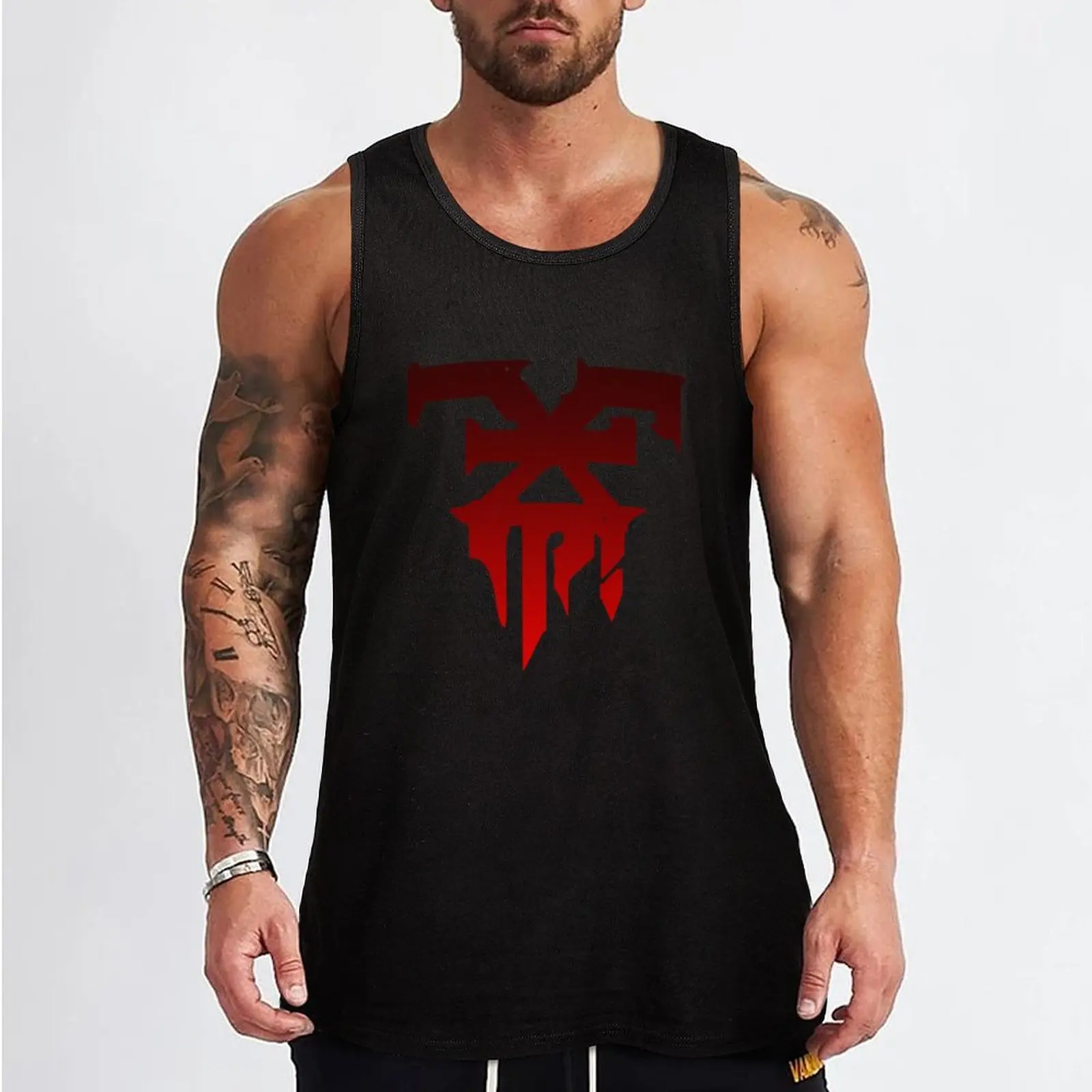 Khorne symbol Tank Top men gym gym top