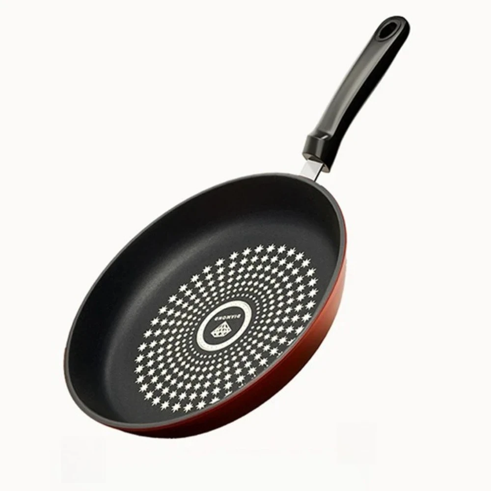 Wajan Penggorengan Multifungsi Anti Lengket Wok Tahan Lama Wajan Omelet Mudah Dibersihkan Peralatan Masak Dapur Kompatibel dengan Kompor Listrik dan Gas