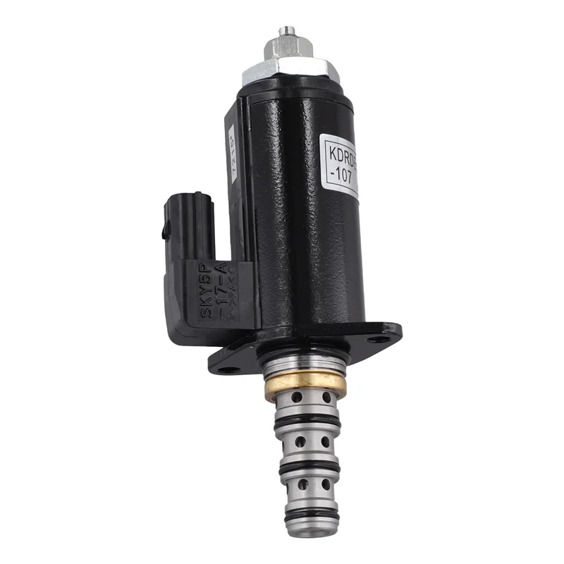 

Top Sale Premium YB35V00005F1 KDRDE5K-31 30C50-107 Solenoid Valve For Kobelco Excavator SK200-6E SK230-6E