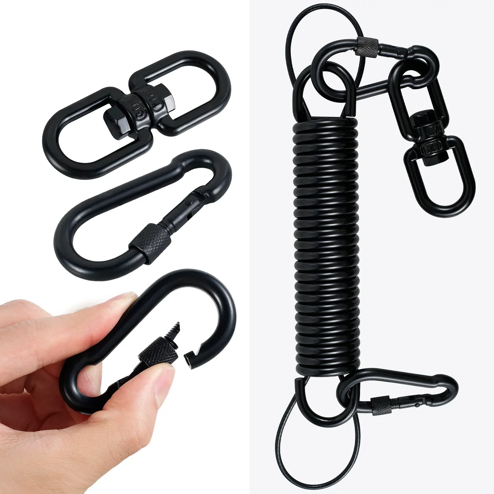 

Hammock Hanging Spring Carbon Steel Porch Swing Spring Hanger Professional Hammock Chair Hanger Suspension Hammock Hanger Hook