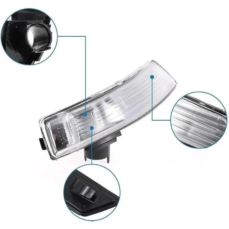 

1 Pair 8S7113B382AA 8S7113B381AA Outer Rearview Turn Indicator Lamp Mirror Light for Ford Focus MONDEO 2012-2015 Auto parts