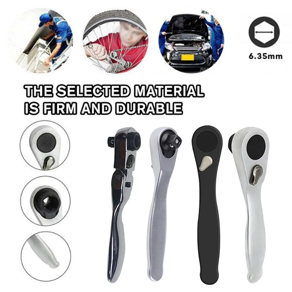 Wrench Ratchet Accessories Bit Compact For Automotive/cycling Inner Hex Lightweight Portable Steel 1 Pc 2 In 1