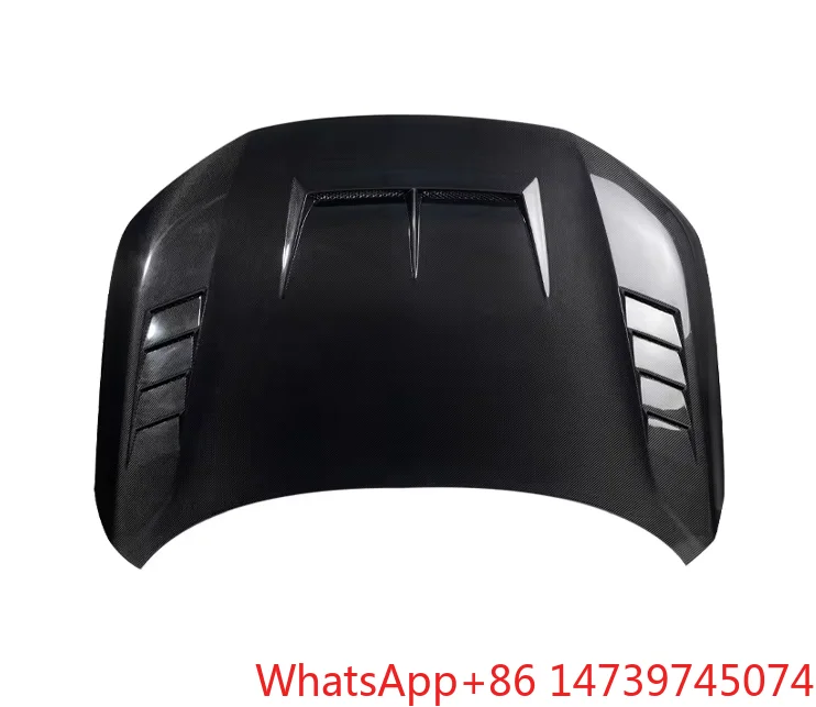 Universal Screw-On Carbon Fiber Engine Hood 11th Gen 2021+ Car Front Bonnet Exterior Body KitCar Parts And Car Kits