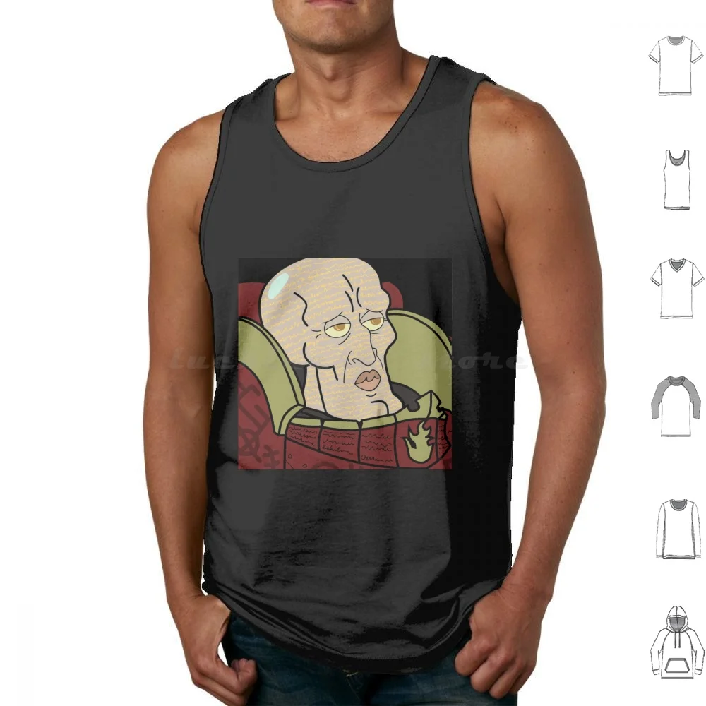 Handsome Squidward Lorgar Tank Tops Vest Sleeveless 40000 Horus Heresy Tabletop Heresy 40000 Gaming Imperium Miniatures