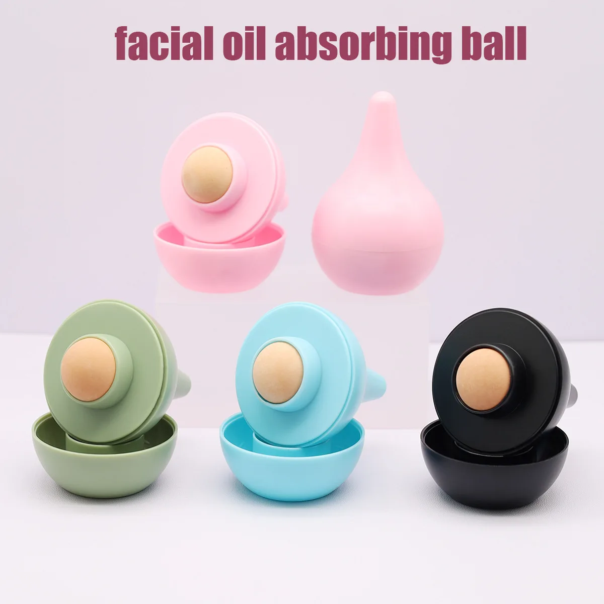 Reusable Facial Skincare Tool Oily Skin Control Face Roller Makeup Facial Tool