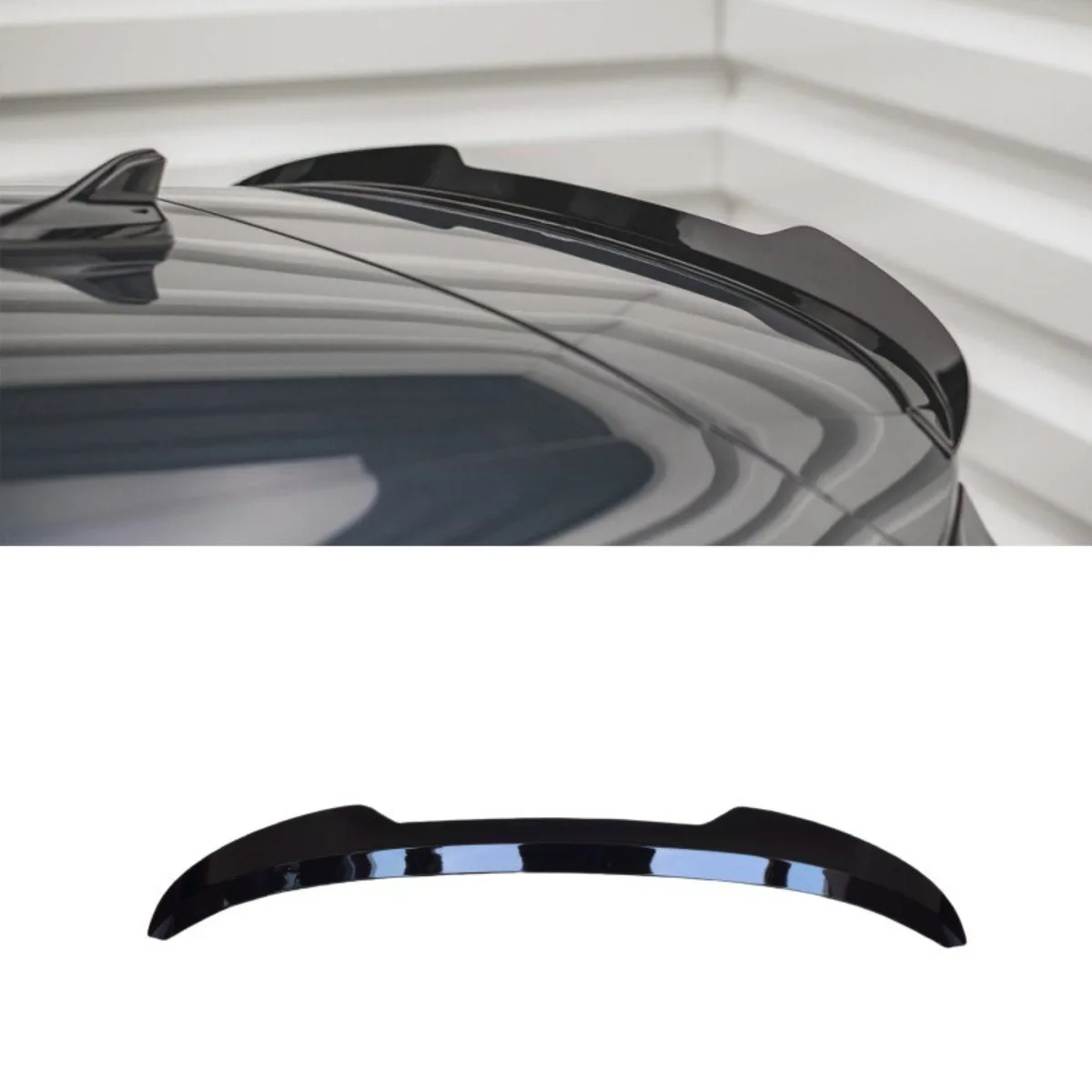 Rear Roof Spoiler Wing Car Accessories Exterior Part For Sea LEON FR/CUPRA MK4 Car Rear Roof Spoiler Wing Modification Part