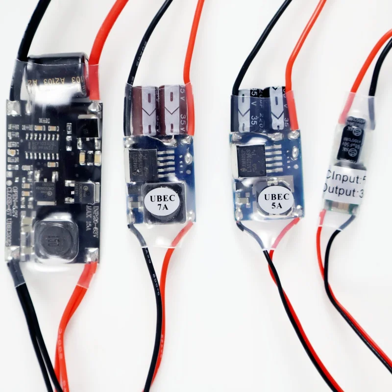 UBEC 5V 3A 5A 7A 15A Volle Abschirmung Antijamming Schaltregler Für FPV RC Drone Empfänger Netzteil Externe
