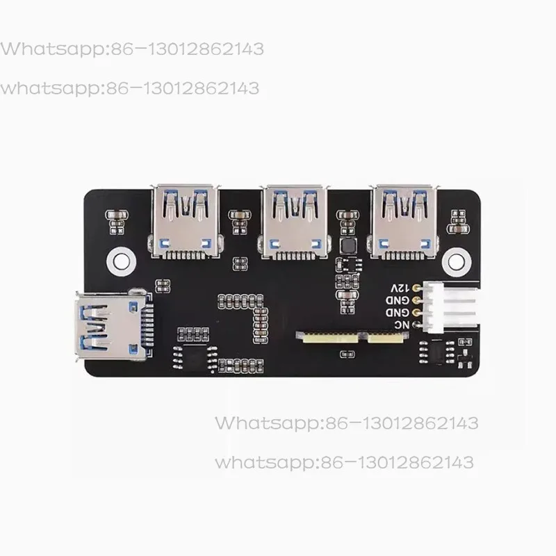 PCIe to USB 3.2 Gen1 PCI-E Adapter Development Board Extension Card For   CM4 IO Board