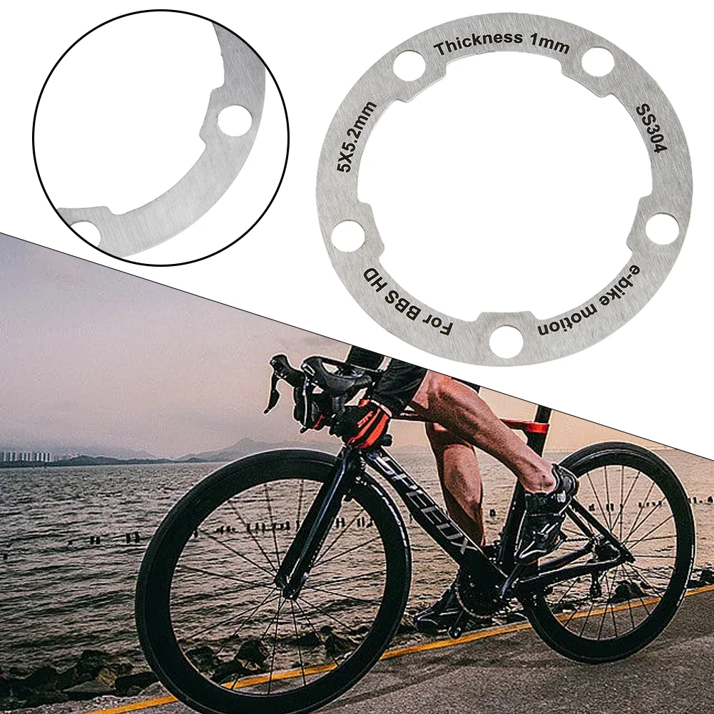 Electric Bicycle Chainring Washer Aluminum Alloy Dental Disc Washer For BAFANG BBS/HD E-bike Accessories