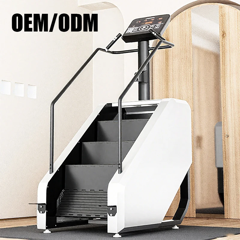 Commercial-Grade Machine | Adjustable Speeds, Low-Impact Cardio & Strength Trainer with LED Display Electric Stair Climberpromot
