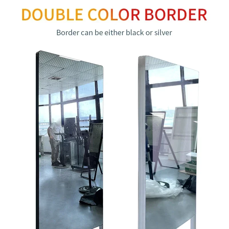 Heiße Verkäufe Smart Home Übung Spiegel Bewegung Android Smart Fitness Spiegel AI Künstliche Intelligenz