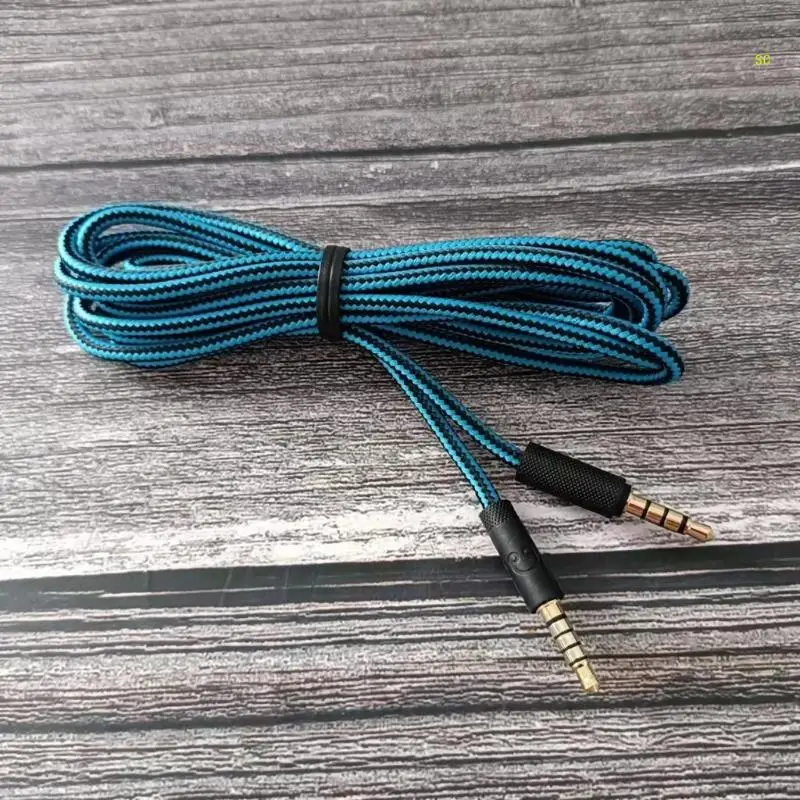 ขยายคุณภาพเสียงสายเคเบิลขดยืดหยุ่นสำหรับ G233 G433 GPRO GPROX ชุดหูฟัง Dropshipping