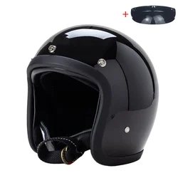 Corea stile giapponese Retro TT & CO seriale 500TX casco moto a basso profilo casco aperto stile casco moto di forma piccola