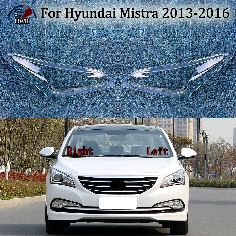 

Car Headlight Cover Transparent Headlamp Clear Plexiglass Lens Cover Car Accessories For Hyundai Mistra 2013 2014 2015 2016