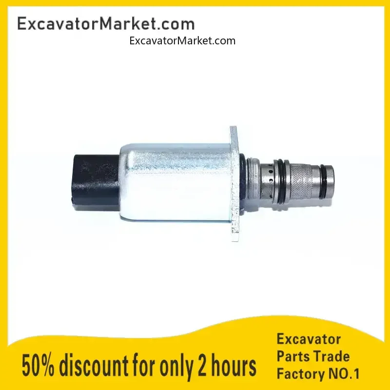 For XCMG XE150/200/210/215/230/250D Excavator Pilot Safety Lock Proportional Solenoid Valve T335 Plug High Quality Accessories