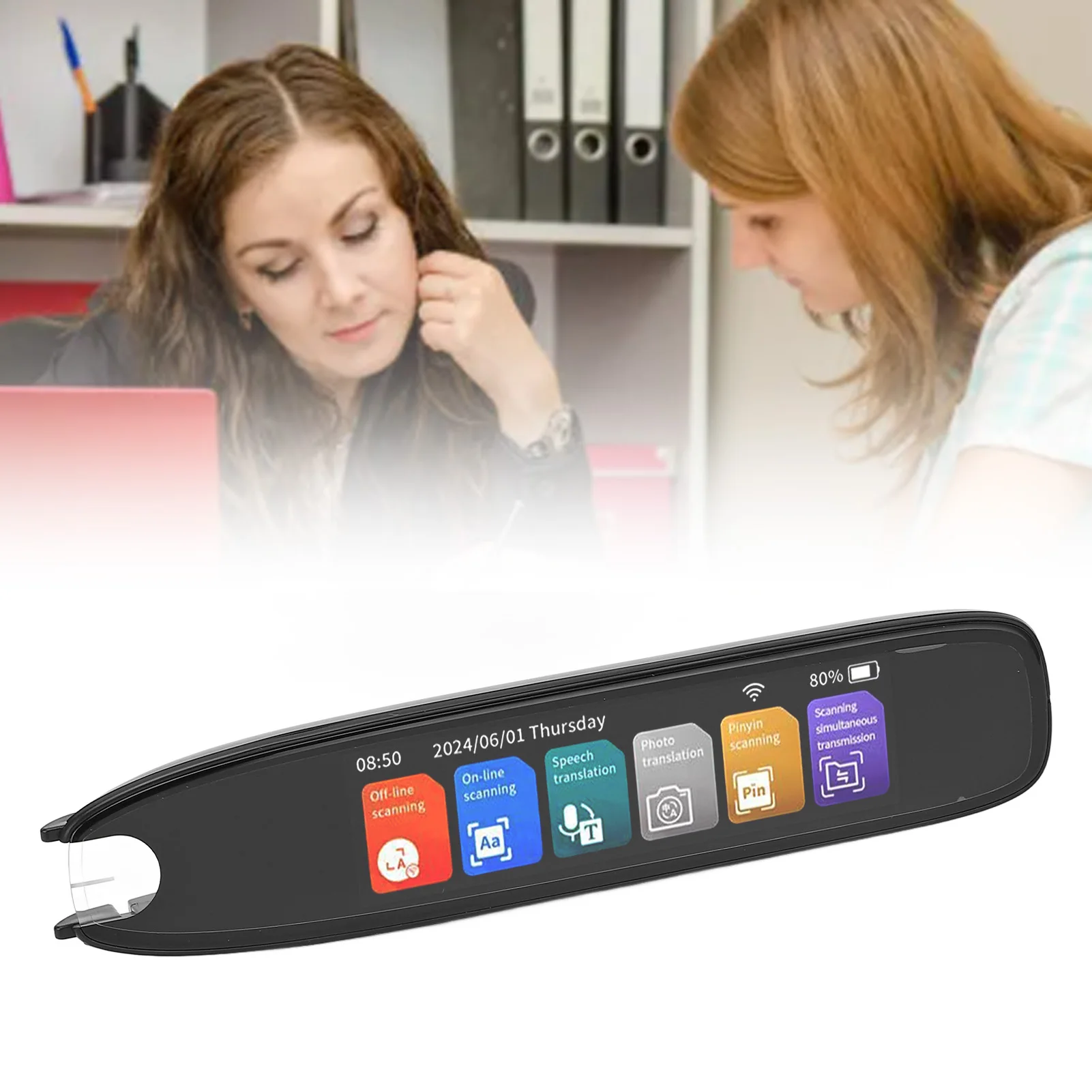 

Scan Reader Pen Language Translator Online 142 Languages Digital Smart Voice WiFi Scanning Translation Device Scan Reader Pen
