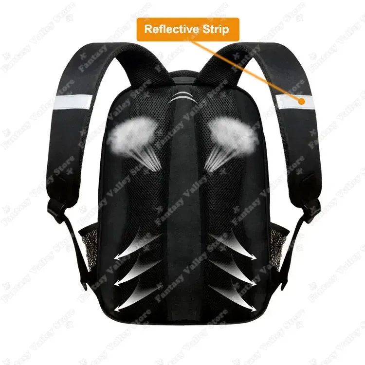 Ice Fire Wolf Backpacks Fantasy Tiger Lion Fox Animals Teenager Storage Bag Children School Bags Bookbag Daypack for Travel Gift