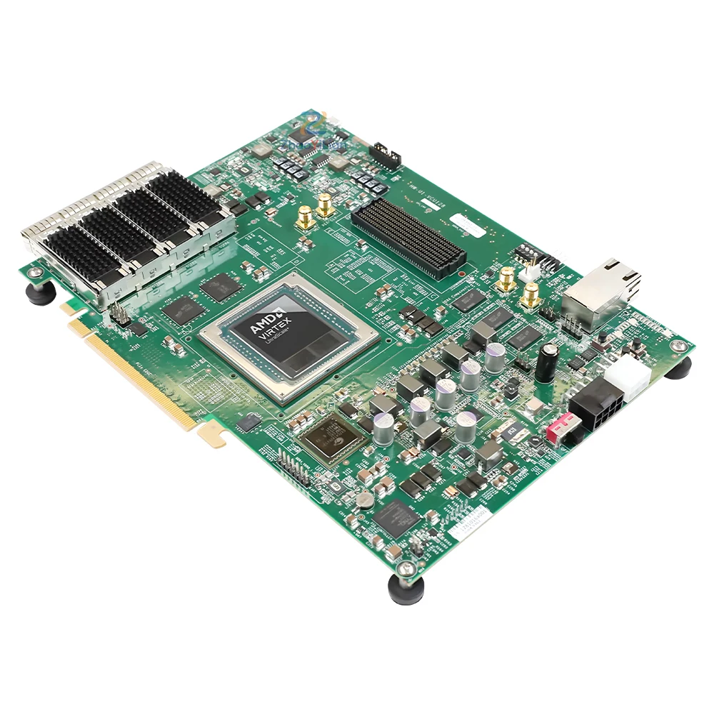 Комплект разработчика Xilinx VCU128 Virtex UltraScale FPGA (EK-U1-VCU128-G) с платой XCVU128 58 Гбит/с GTH Dual FMC+ QSFP28 для радиолокационных систем и SDR