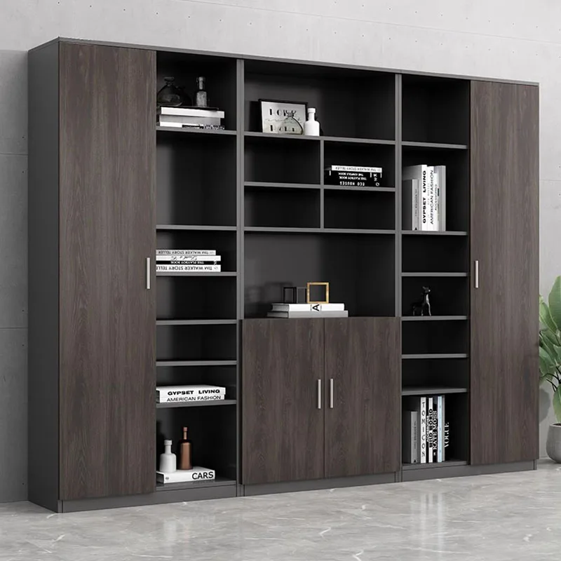 French Side Filing Cabinet Wooded Modern Multifunctional Doors Designer Office Cupboards Corner Tall Armoires De Salon Furniture