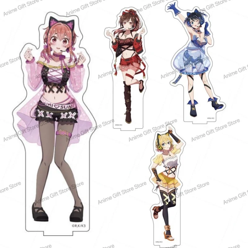 

Anime Rent A Girlfriend Acrylic Stand Model Plate Decoration Originality Desk Figure Display Couple Gift Cartoon Fan gifts 15cm
