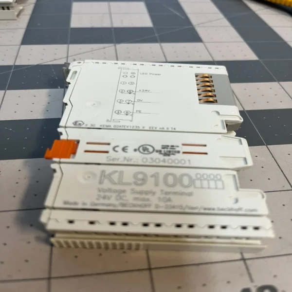 

Клемма подачи напряжения Kl9100 24 В постоянного тока 0а Совершенно новый оригинальный точечный Plc