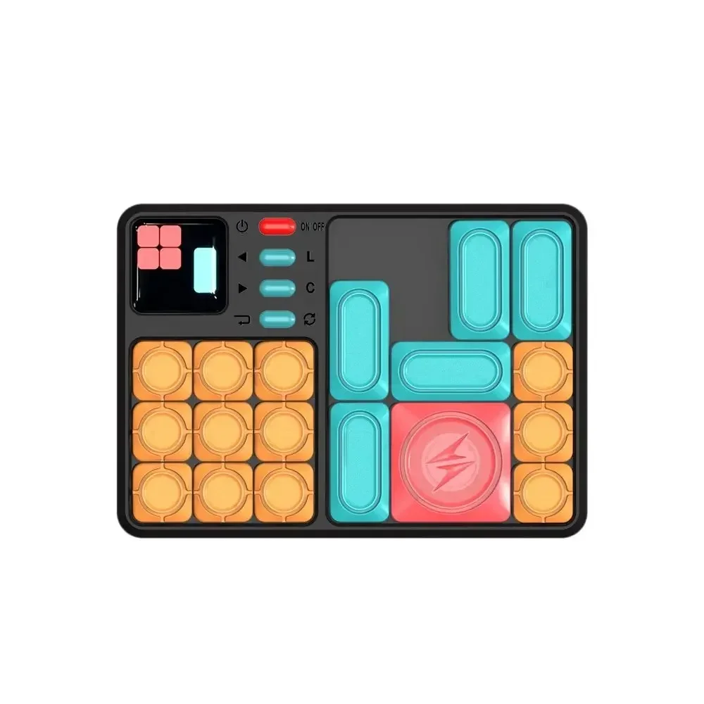 

Слайд Huarong Road Smart Sensor Game, выровненные испытания, головоломка для мозга, интерактивные игрушки-антистресс для детей, образовательные подарки