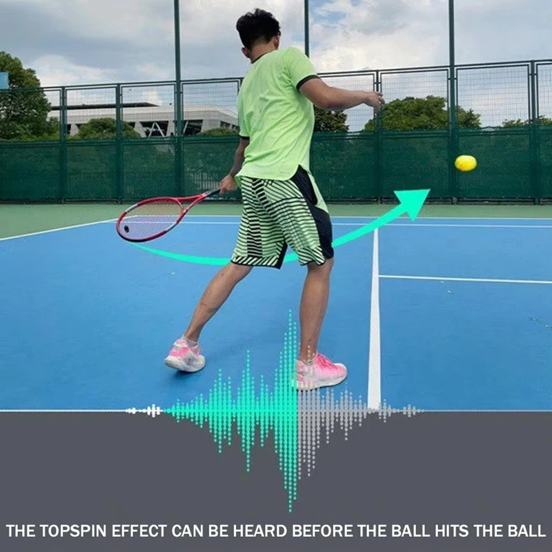 

Tennis Trainer Tennis Whistle Tennis Hitting Trainer Master Portable for Beginners Tennis Hitting Trainer Swing Aid Whistle