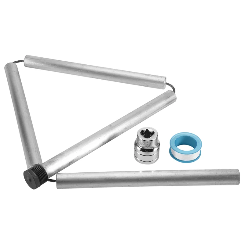 L17A-RV Water Heater Magnesium- Flexible Anode Rod 3/4 NPT Threaded Belt Hex Sleeve Tool Water Heater Anode Magnesium- Rod