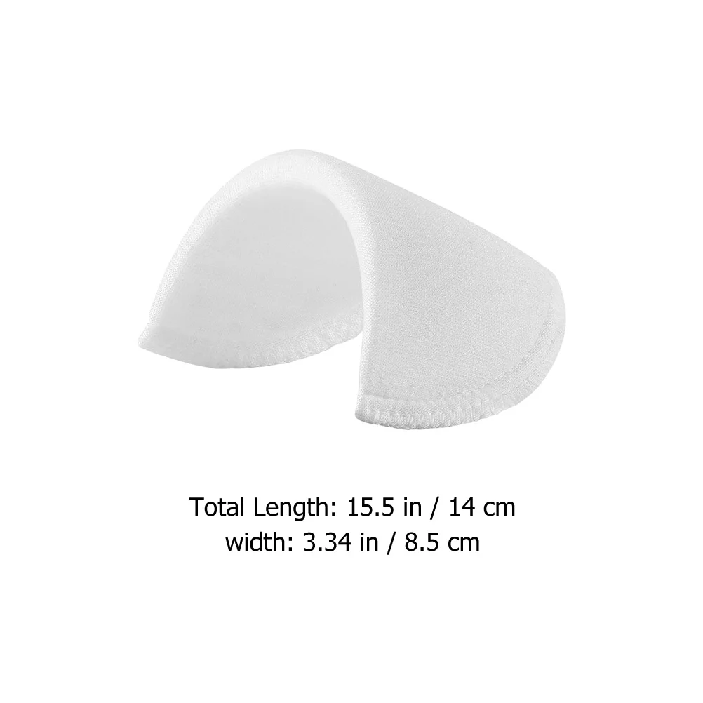 

1Pair Invisible Shoulder Pads Antislip Enhancer for Women Low Narrow Shoulders Easy to Attach Sponge Shoulder Pads